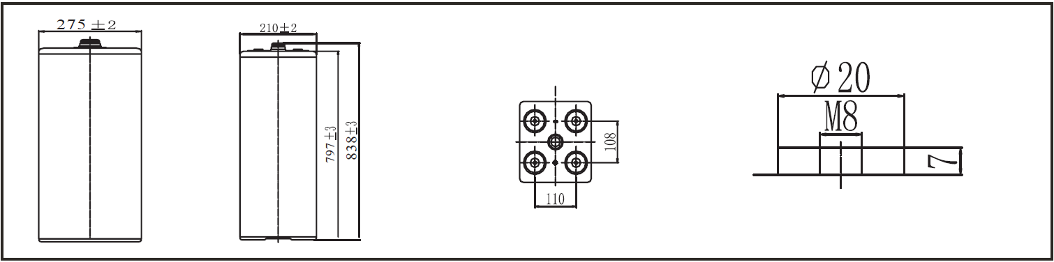 OPzV 2V 1500AH