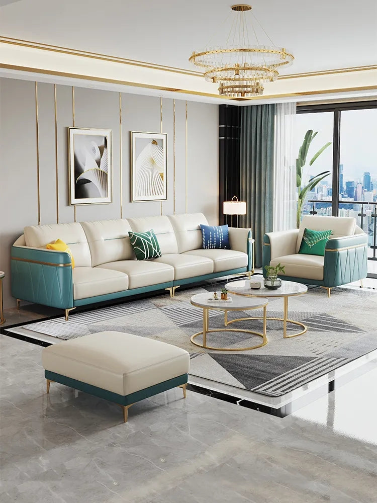 Genuine Leather Sofa BYD01