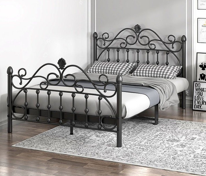 Metal Bed high tail JRJP01