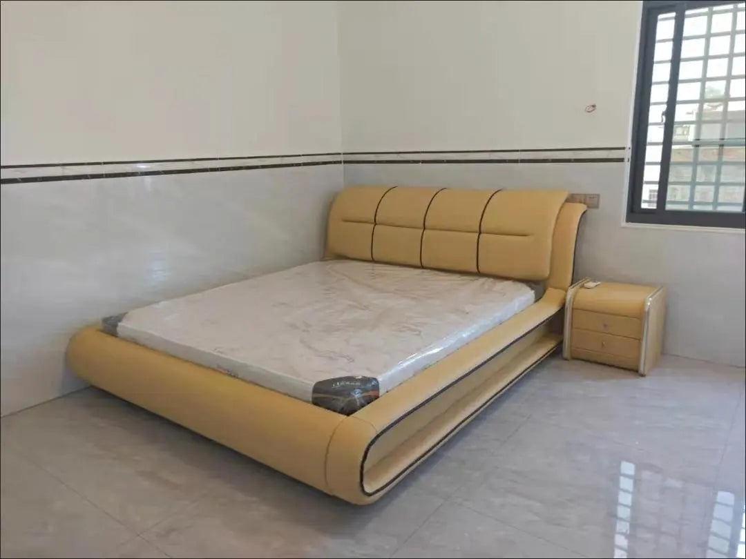 Leather Bed HY12