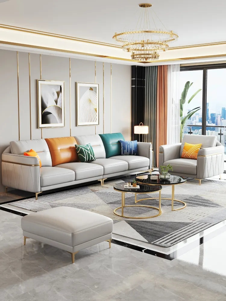 Genuine Leather Sofa BYD01
