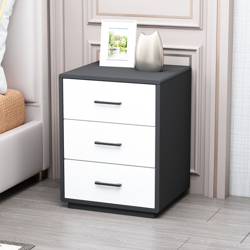 3 drawer MDF Nightstand Bedside Table XD02