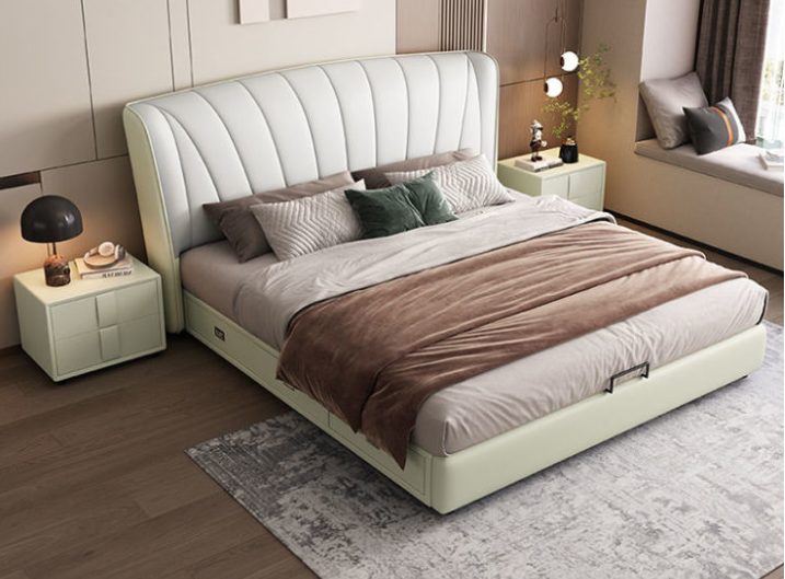 Leather Bed HY07