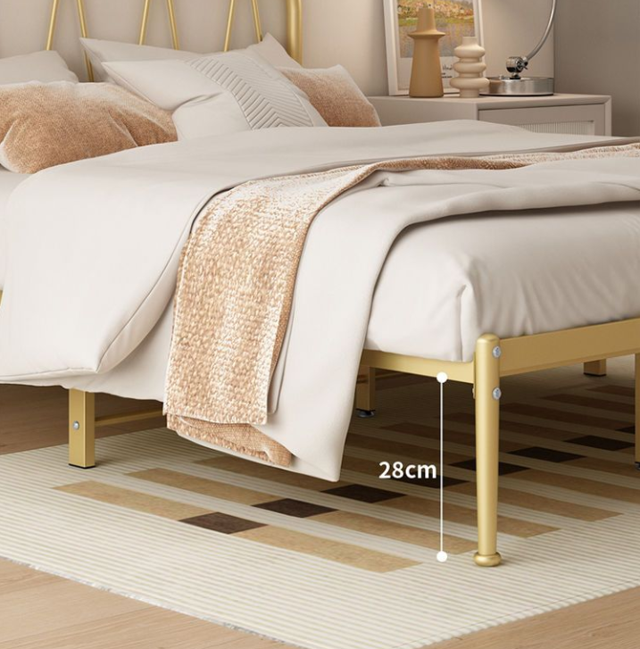 Metal Bed high flat tail JRJP02