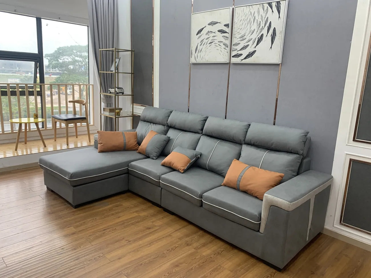Genuine Leather Sofa FY02
