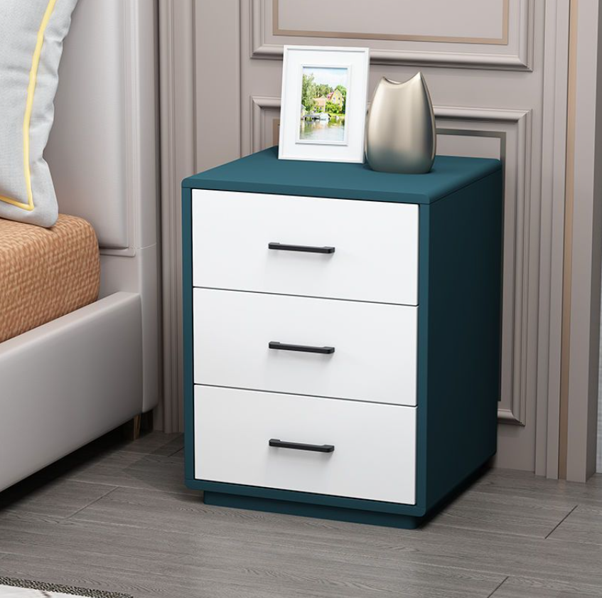 3 drawer MDF Nightstand Bedside Table XD02