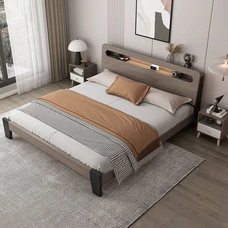 solid wood bed BXL02