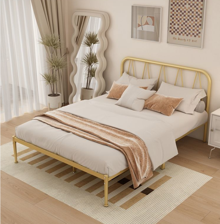 Metal Bed high flat tail JRJP02
