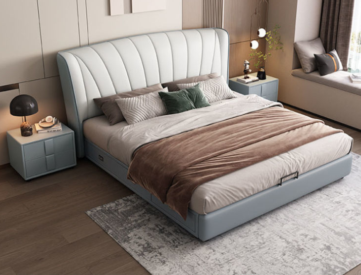 Leather Bed HY07
