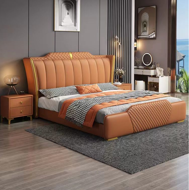Leather Bed XMSY12