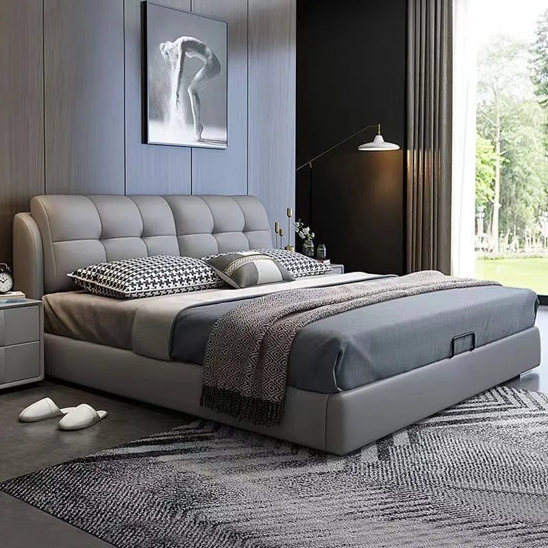 Leather Bed HY06