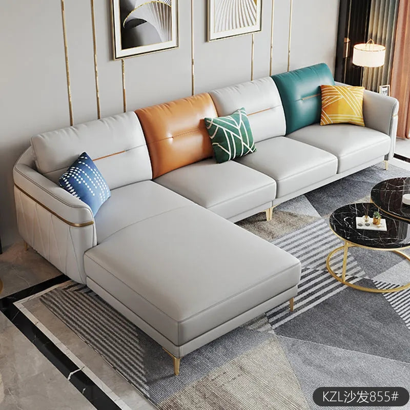 Genuine Leather Sofa BYD01
