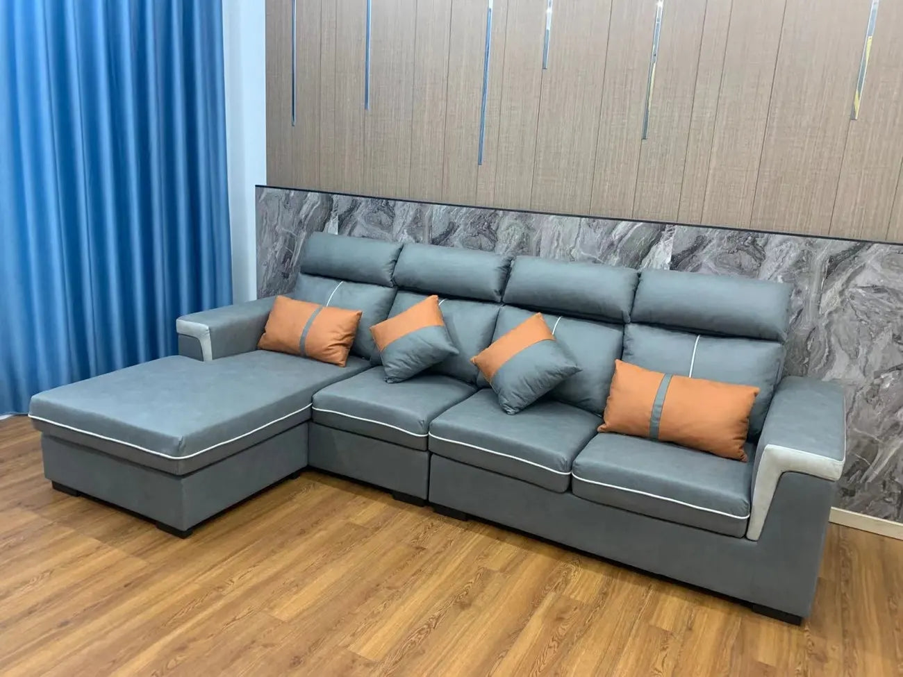 Genuine Leather Sofa FY02