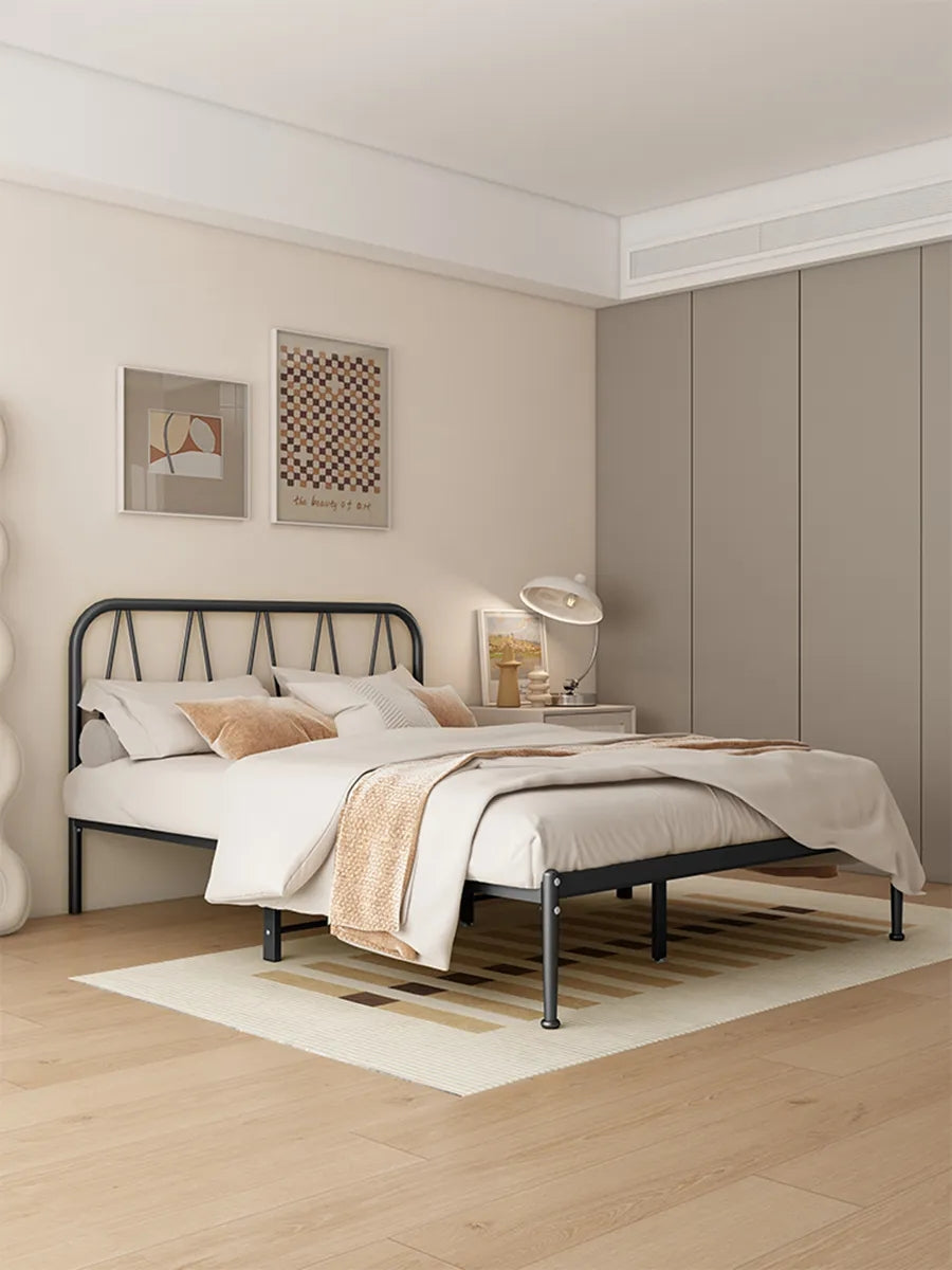 Metal Bed high flat tail JRJP02