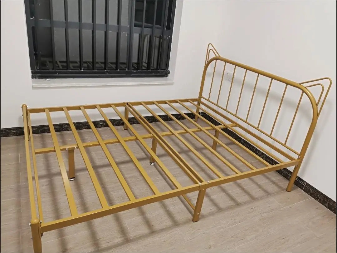 Metal Bed high Cute rabbit head flat tail JRJP03