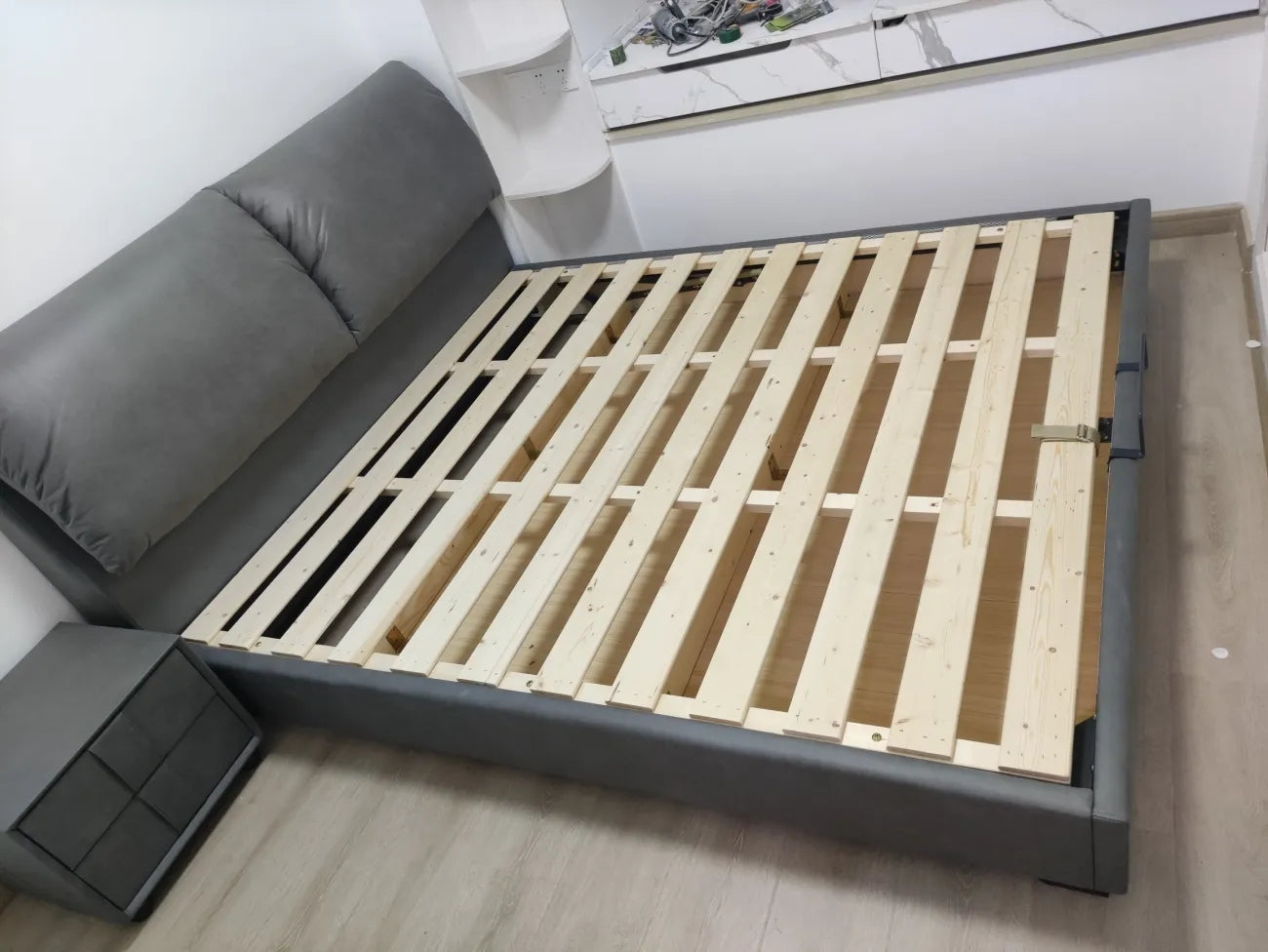 Leather Bed HY04