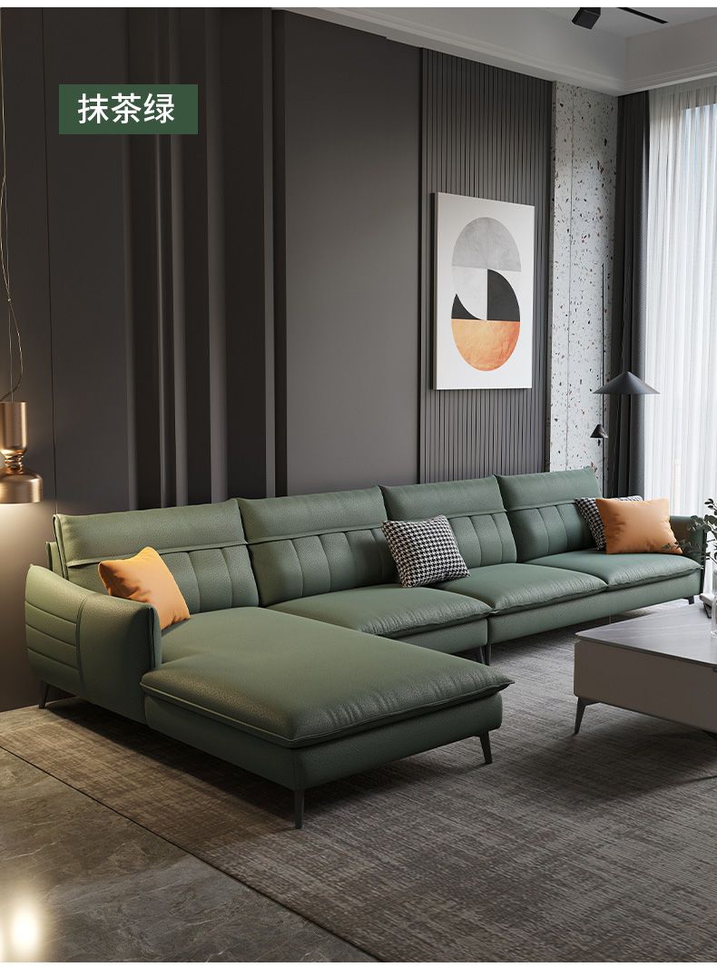Genuine Leather Sofa FY01