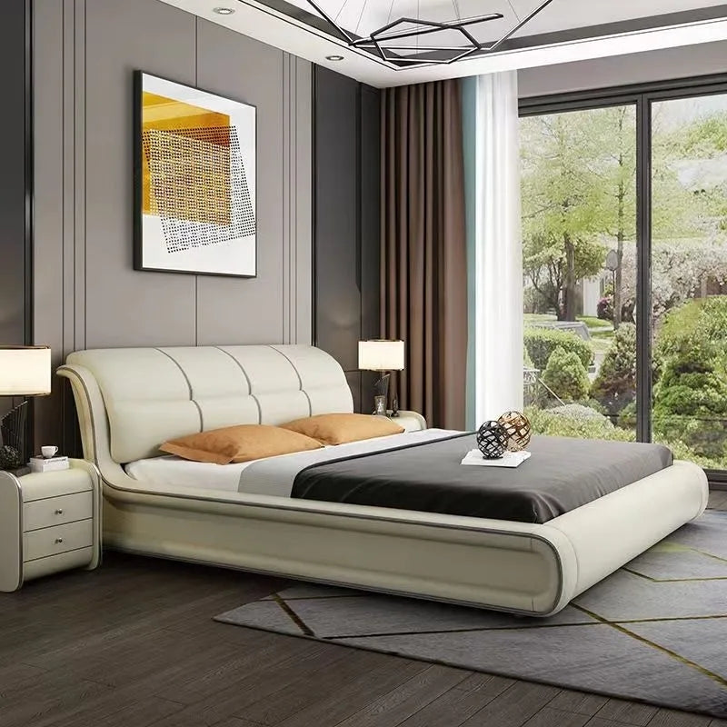 Leather Bed HY12