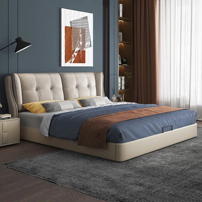 Leather Bed HY01