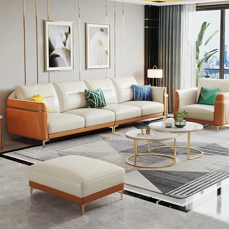 Genuine Leather Sofa BYD01