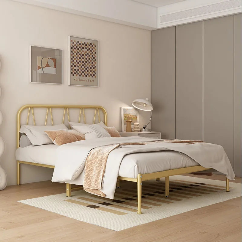 Metal Bed high flat tail JRJP02