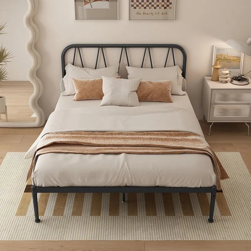 Metal Bed high flat tail JRJP02