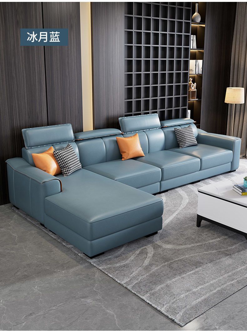 Genuine Leather Sofa FY02