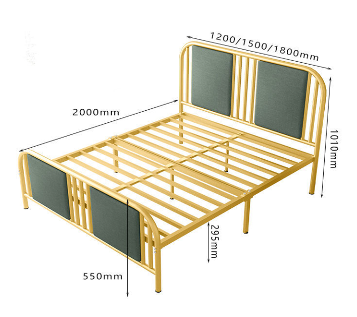 Metal Bed Soft Head DX01